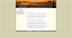 Desktop Screenshot of crystalbeachdreams.com